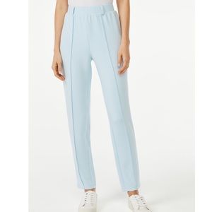 Scoop Pintuck Tie Front Track Pants